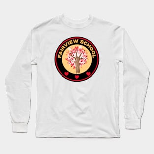 Fairview School Valentine's Day Long Sleeve T-Shirt